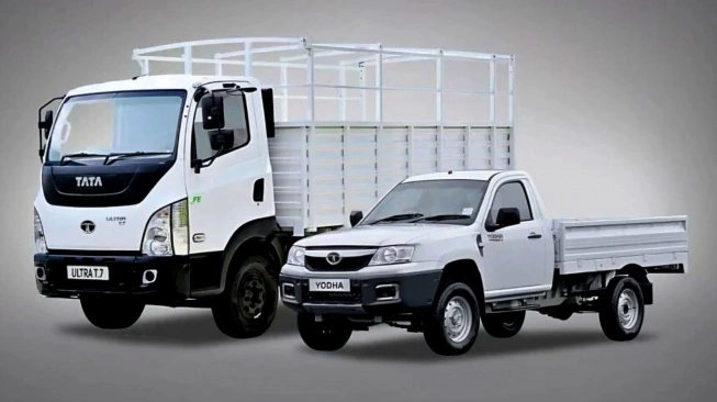Ilustrasi rencana impor 105.000 unit pick-up India dalam bentuk CBU. (Foto: TATA Motors)