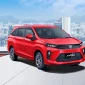 Tampilan Daihatsu Xenia terbaru berwarna merah dengan desain modern dan sporty, menjadi salah satu model andalan PT Astra Daihatsu Motor dalam program promo DAIFIT 2026 menyambut Ramadan dan Idul Fitri.