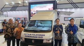 Booth Suzuki di GIICOMVEC 2026 menampilkan enam kendaraan niaga unggulan, mulai dari New Carry hingga APV, yang dirancang untuk mendukung kebutuhan bisnis, logistik, dan layanan publik di Indonesia.