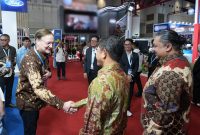 Ford Ranger XL dan Ford Everest XLT dipamerkan di booth Ford RMA Indonesia dalam ajang GIICOMVEC 2026 di JIExpo Kemayoran, Jakarta.