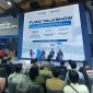 Suasana talkshow Mitsubishi Fuso dalam ajang GIICOMVEC 2026 di JIExpo Kemayoran yang membahas strategi efisiensi logistik di tengah tekanan biaya operasional.