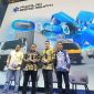 Melky Tako, CEO Tako Anugerah Korporasi, saat menjadi pembicara dalam diskusi sektor logistik di ajang pameran kendaraan komersial di Jakarta.