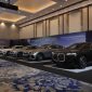 Line-up mobil BMW dipamerkan di BMW Festival of JOY di JIExpo Grand Ballroom, Jakarta.