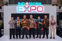 Jajaran manajemen Indomobil Group berfoto bersama saat pembukaan INDOMOBIL Expo Bandung 2026 di 23 Paskal Shopping Center, Sabtu (23/5/2026). Pameran bertema “EVperience” ini menghadirkan berbagai kendaraan listrik serta program promo menarik bagi masyarakat Bandung dan sekitarnya.