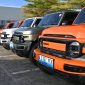 Deretan mobil listrik iCAR V23 dipamerkan dengan berbagai pilihan warna. SUV listrik bergaya boxy ini menawarkan efisiensi biaya operasional, fitur modern, serta karakter tangguh yang menjadi daya tarik bagi konsumen di tengah kenaikan harga BBM. (Foto: Dok. iCAR Indonesia)