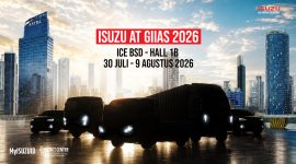 PT Isuzu Astra Motor Indonesia (IAMI) memastikan keikutsertaannya di GIIAS 2026 dengan menampilkan lima kendaraan niaga beraplikasi khusus sebagai solusi bagi berbagai sektor usaha. Pameran berlangsung di ICE BSD City, Hall 1B, pada 30 Juli–9 Agustus 202