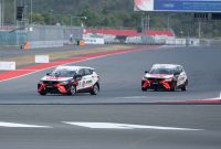 Geely Auto Indonesia membawa racing unit Geely Coolray dari Tiongkok sebagai bagian dari rangkaian Geely Refining Tomorrow