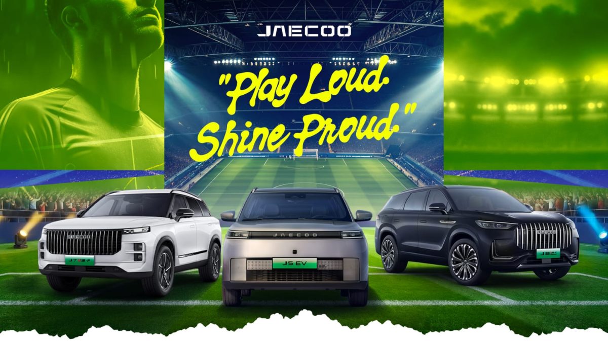 JAECOO mengajak generasi muda berani mengekspresikan passion melalui kampanye "Play Loud, Shine Proud", dengan menghadirkan lini SUV modern yang memadukan teknologi, gaya hidup, dan semangat berpetualang.