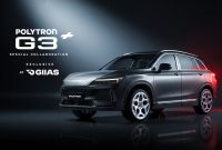 Polytron memperkenalkan Polytron G3+ Special Collaboration di GIIAS 2026. Mobil listrik edisi khusus ini hadir dengan desain two-tone, velg HSR Wheels, serta peningkatan sistem audio XBR, lengkap dengan berbagai program promo selama pameran berlangsung.