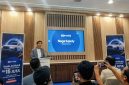 President Director OLXmobbi Naga Sujady menyampaikan paparan dalam media gathering OLXmobbi di GIIAS 2026, Tangerang, Jumat (31/7/2026). OLXmobbi menawarkan program trade-in mobil dengan cashback hingga Rp15 juta selama gelaran GIIAS 2026.