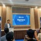 President Director OLXmobbi Naga Sujady menyampaikan paparan dalam media gathering OLXmobbi di GIIAS 2026, Tangerang, Jumat (31/7/2026). OLXmobbi menawarkan program trade-in mobil dengan cashback hingga Rp15 juta selama gelaran GIIAS 2026.