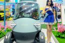 Midget X, mobil listrik konsep Daihatsu yang terinspirasi dari legenda bemo, tampil menjadi salah satu daya tarik di booth Daihatsu pada ajang GIIAS 2026 di ICE BSD, Tangerang.
