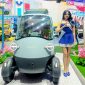 Midget X, mobil listrik konsep Daihatsu yang terinspirasi dari legenda bemo, tampil menjadi salah satu daya tarik di booth Daihatsu pada ajang GIIAS 2026 di ICE BSD, Tangerang.