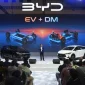 BYD memperkenalkan teknologi Dual Mode (DM) di Indonesia yang menggabungkan motor listrik dan mesin bensin untuk menghadirkan efisiensi bahan bakar, performa tinggi, serta jarak tempuh lebih dari 1.800 kilometer. (Foto: Dok. BYD)