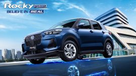 Daihatsu Rocky e-Smart Hybrid.