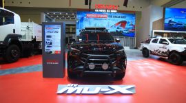Isuzu New mu-X 4x4 tampil perdana di GIIAS 2026 dengan konsep off-road. SUV terbaru Isuzu ini hadir dengan desain lebih modern, mesin diesel 1.9L Euro 4, kemampuan jelajah yang andal, serta fitur keselamatan lengkap untuk berbagai medan.