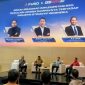 Keterangan foto:
Diskusi “Bedah Roadmap Implementasi B50: Regulasi hingga Dampaknya terhadap Industri Otomotif Indonesia” menghadirkan Cahyo Setyo Wibowo dari Kementerian ESDM, Ronny Senjaya, dan Aji Jaya dalam rangkaian GIIAS 2026, Tangerang, Jumat (7/8/2026).