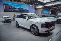 Hyundai menampilkan jajaran SUV andalannya, mulai dari CRETA, all-new SANTA FE, all-new PALISADE, hingga IONIQ 9, dalam ajang GIIAS 2026 di ICE BSD City, Tangerang, Jumat (7/8/2026).