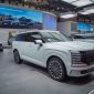 Hyundai menampilkan jajaran SUV andalannya, mulai dari CRETA, all-new SANTA FE, all-new PALISADE, hingga IONIQ 9, dalam ajang GIIAS 2026 di ICE BSD City, Tangerang, Jumat (7/8/2026).