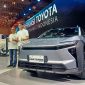 Toyota menampilkan New bZ4X Touring Battery EV di ajang GIIAS 2026, Tangerang. Model kendaraan listrik tersebut menjadi salah satu bagian dari strategi elektrifikasi dan pendekatan multi-pathway Toyota di Indonesia.