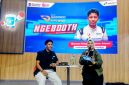 Qarrar Firhand hadir di booth MyPertamina GIIAS 2026, berbagi cerita perjalanan balap dan motivasi kepada pengunjung pada Sabtu (8/8/2026).
