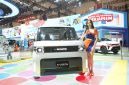 Daihatsu K-Vision tampil di booth Daihatsu selama GIIAS 2026. Mobil konsep ini mengusung desain Kei Car dan teknologi e-SMART HYBRID yang menjadi bagian dari strategi Daihatsu menghadirkan solusi mobilitas masa depan.