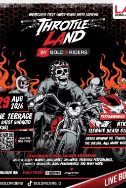 Throttle LAnd 2026 Satukan Komunitas Motor Lintas Genre di Jakarta