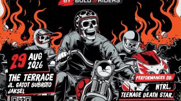 Throttle LAnd 2026 siap mempertemukan komunitas dan pecinta motor dari berbagai genre dalam satu festival di Mitra Terrace, Gatot Subroto, Jakarta, Sabtu (29/8).