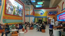 Suasana Keramaian Dealing Area di Booth Daihatsu GIIAS 2026.