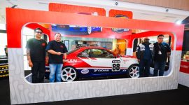 Hot Wheels Collectors Convention 2026 — Nissan Skyline GT-R BNR34 tampil dalam skala 1:1 dalam rangkaian pre-event Hot Wheels Indonesia Collectors Convention 2026 di Bintaro Jaya Xchange Mall 2, Tangerang Selatan.