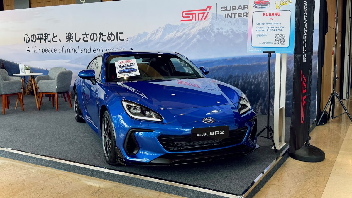 Subaru BRZ STI Signature Edition 1/1 tampil di BCA Expo 2026, ICE BSD City. Mobil edisi khusus ini dibanderol Rp1,246 miliar OTR Jakarta.