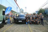 DFSK E5 Plus bersiap memulai Indonesia Media Journey dari Jakarta menuju Bali, sekaligus menguji langsung teknologi PHEV, kenyamanan, dan performanya di berbagai kondisi.