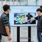 Engineers review dynamic motion validation results.