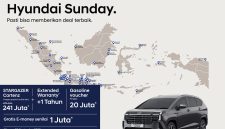 Hyundai Sunday digelar serentak di 80 titik pada 20 September 2026. Program ini menghadirkan test drive, pemeriksaan kendaraan gratis, promo servis, hingga penawaran STARGAZER Cartenz.