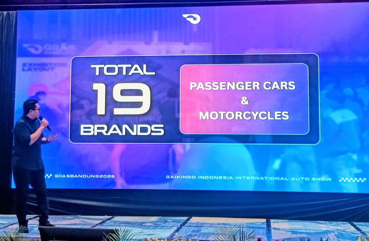 Project Director GIIAS The Series Abiyoso Wietono memaparkan persiapan GIIAS Bandung 2026 yang menghadirkan 19 brand otomotif, terdiri dari merek mobil penumpang dan sepeda motor, di Bandung, Jawa Barat, Selasa (2/9/2026).