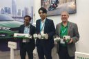 President Director PT Schaeffler Solutions Indonesia, Craig Edwards (kanan), President Vehicle Lifetime Solutions Japan & Southeast Asia, Chatchawan (Kai) Somjeen (tengah), dan Head of Global Two-wheeler Service Business Vehicle Lifetime Solutions Asia Pacific, Gaurav Mishra (kiri), saat memperkenalkan lini produk aftermarket berbasis Original Equipment (OE) untuk kendaraan roda dua di Automechanika Jakarta 2026. Schaeffler juga menampilkan solusi aftermarket untuk kendaraan penumpang bermesin pembakaran internal (ICE), kendaraan komersial, dan traktor.