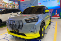 Rocky Hybrid ACTIVe di Booth Daihatsu GIIAS Bandung 2026.
