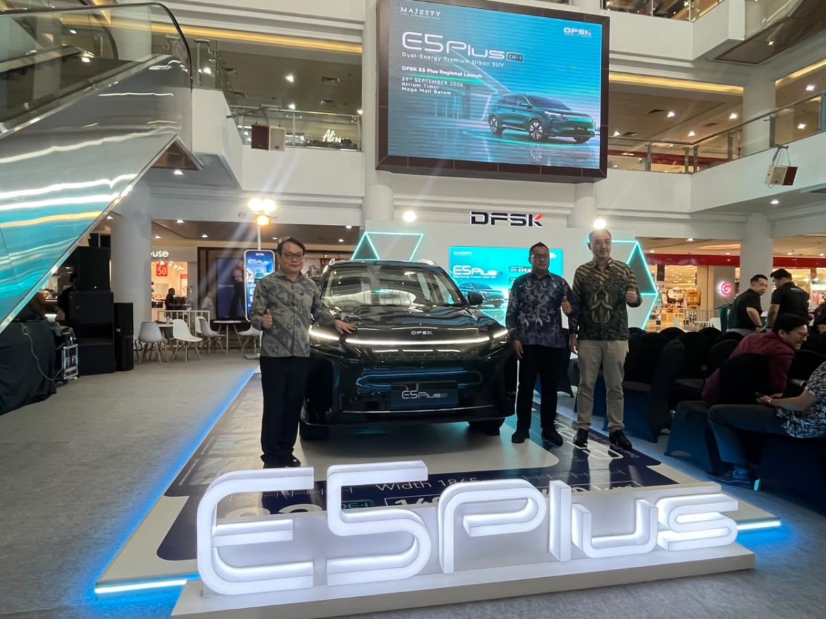 DFSK E5 Plus hadir di Batam melalui Regional Launch di Mega Mall Batam Centre, 29 September–4 Oktober 2026.